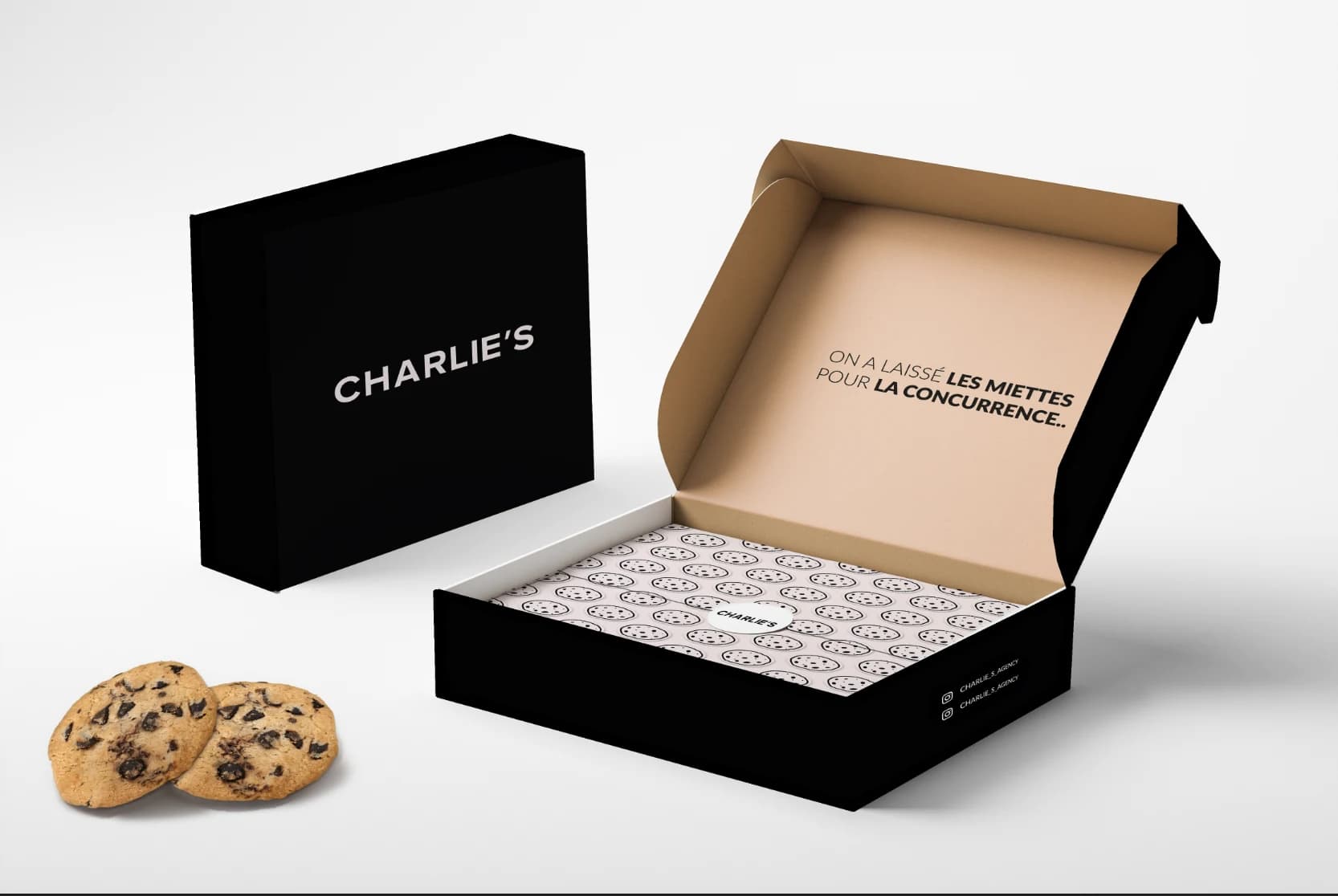 La boîte à cookies offerte aux clients : « On a laissé les miettes pour la concurrence »