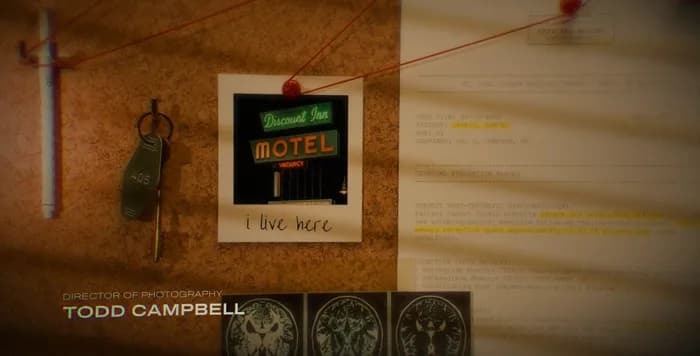 « Todd Campbell » : la photo du motel
