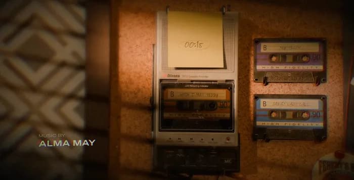 « Alma May » : le magnétophone et ses cassettes