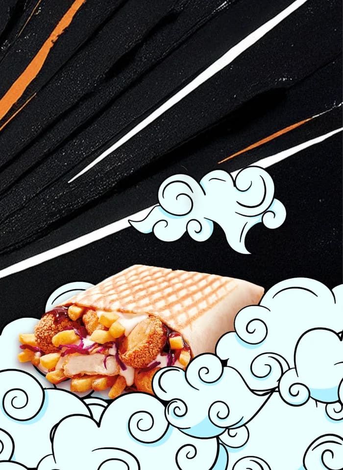 Le tacos de la gamme Fusion