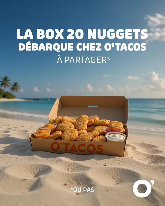 La box 20 nuggets débarque chez O'Tacos