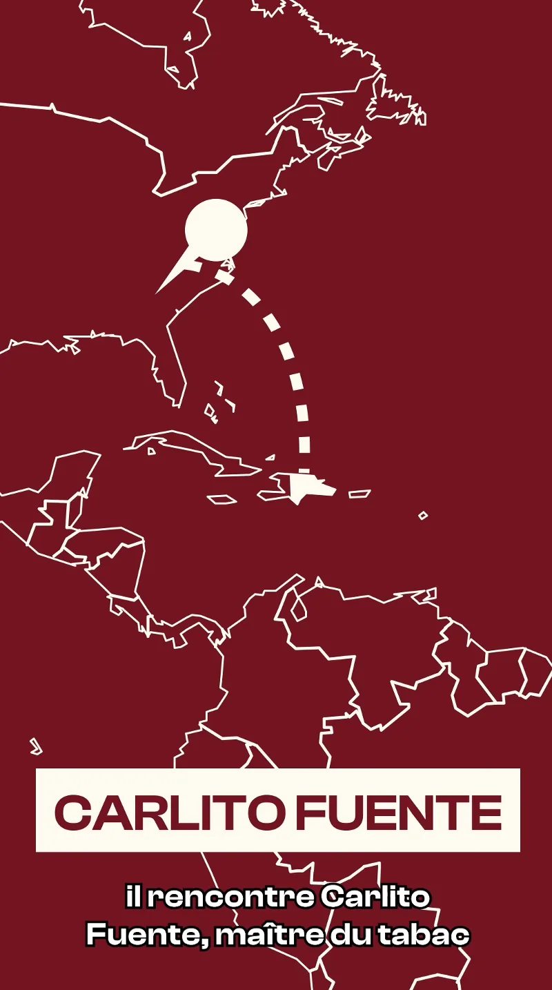 Il rencontre Carlito Fuente, maître du tabac, en République dominicaine